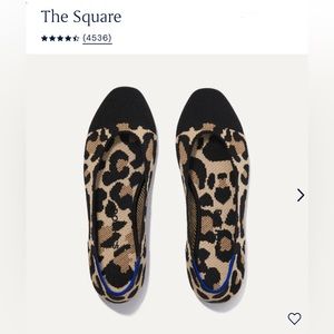 Rothy’s Leopard Flats